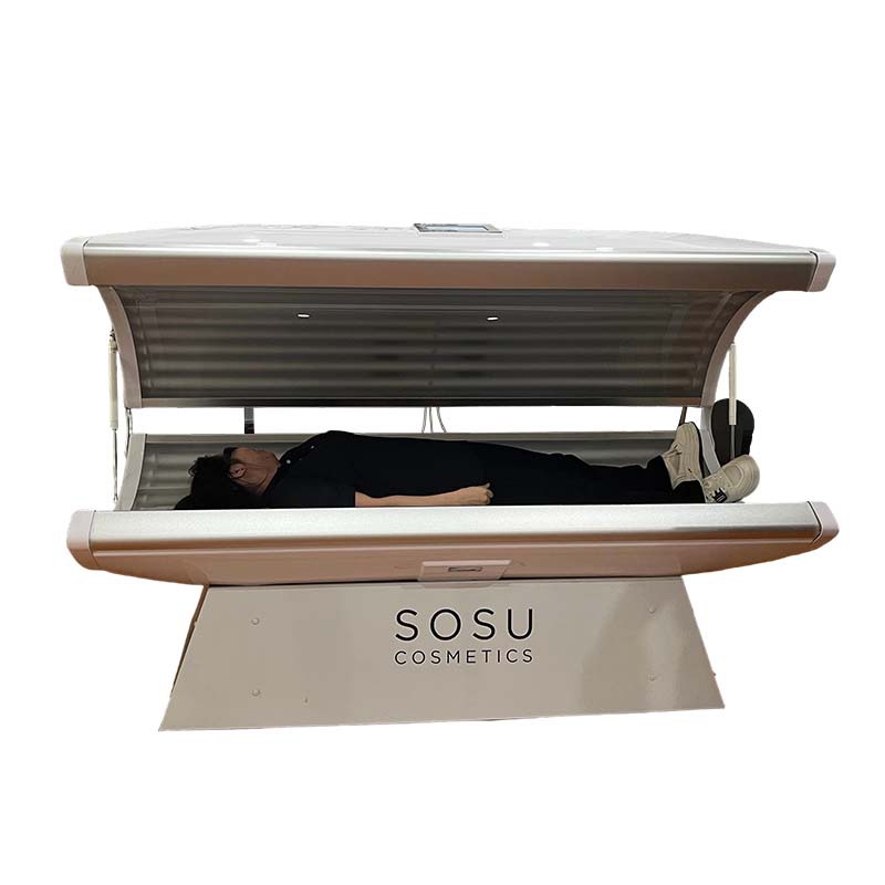 Spa Wellness Salon - Acryl-Sonnenbank – Horizontale & Vertikale UV-Bräunungskabine