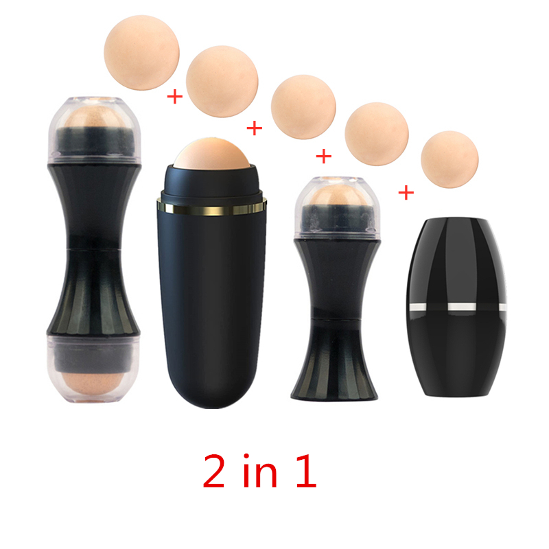 Jade Roller Stone - 2 in 1 Öl Absorbieren Roller