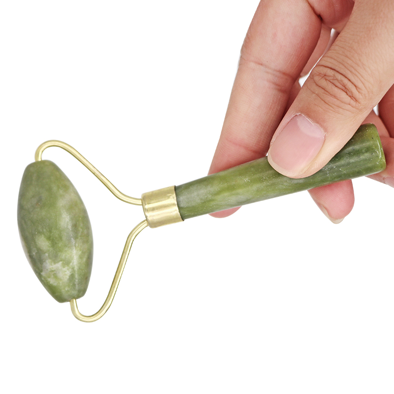 Jade Roller Stone - Natürliche Jade Roller Gesicht Gua Sha,