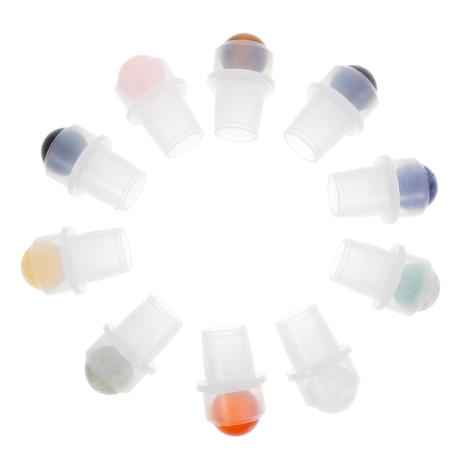 10 Stück Parfüm-Roller-Aufsätz – Jade Roller Stone Bewertung und Preis