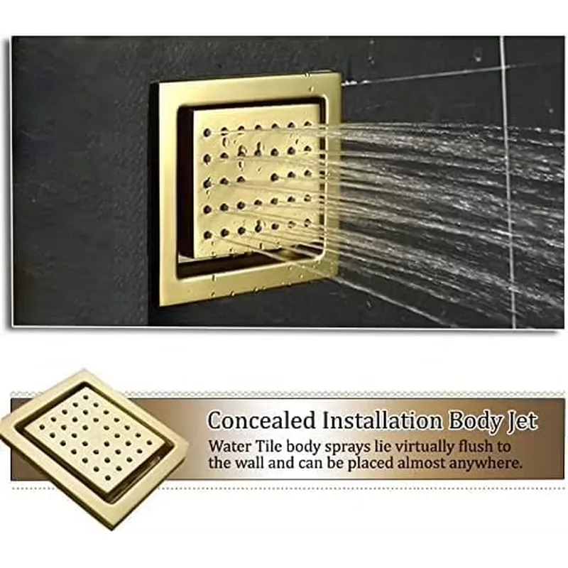 Intelligentes LED-Duschset Bad – Spa & Wellness Earth City Москва Bewertung und Preis