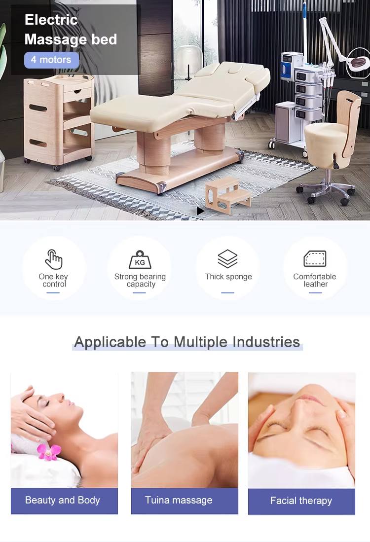 Elektrische Massageliege mit A – Spa Wellness Salon Bewertung und Preis