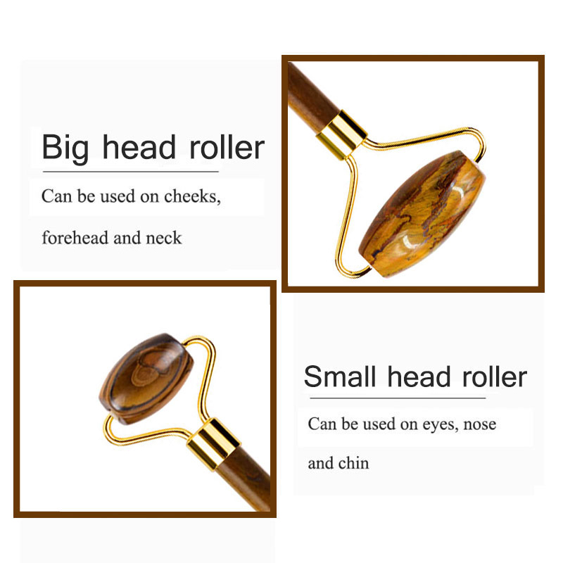 Natürliche Tigerauge Jade Roll – Jade Roller Stone Bewertung und Preis