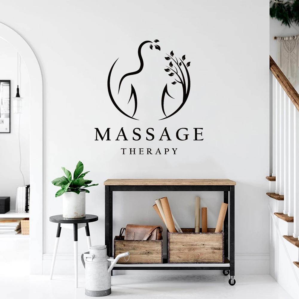 Vinyl-Wandaufkleber für Massag – Spa Wellness Salon Bewertung und Preis