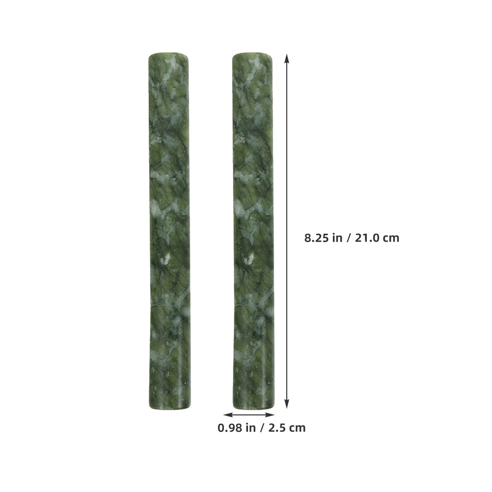2 Stück Natürlicher Stein-Teig – Jade Roller Stone Bewertung und Preis