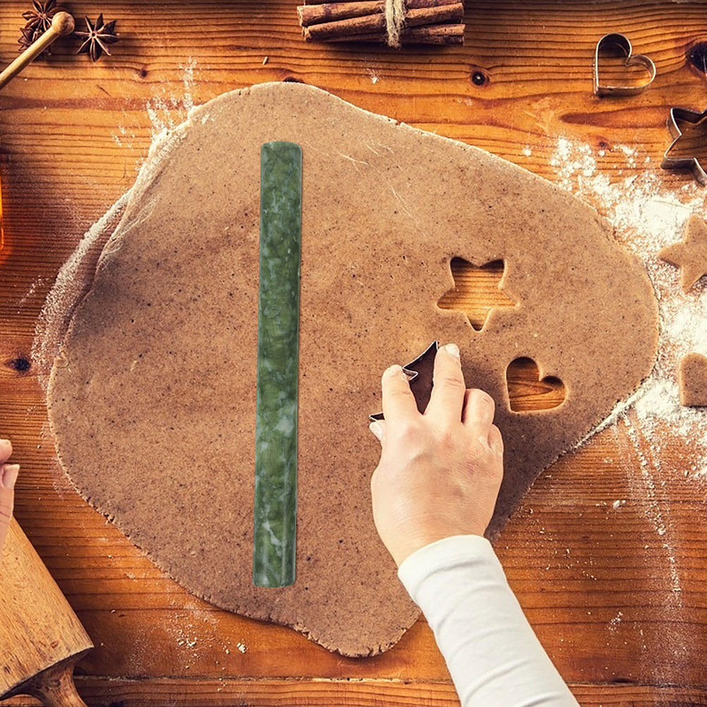 2 Stück Natürlicher Stein-Teig – Jade Roller Stone Bewertung und Preis