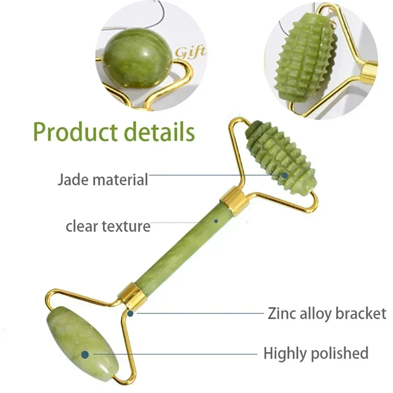 Natürlicher Jade-Roller für Ge – Jade Roller Stone Bewertung und Preis