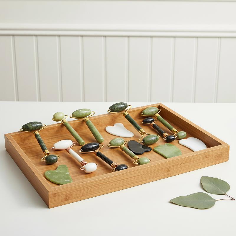 1/2 Stück Natürlicher Jade-Rol – Jade Roller Stone Bewertung und Preis