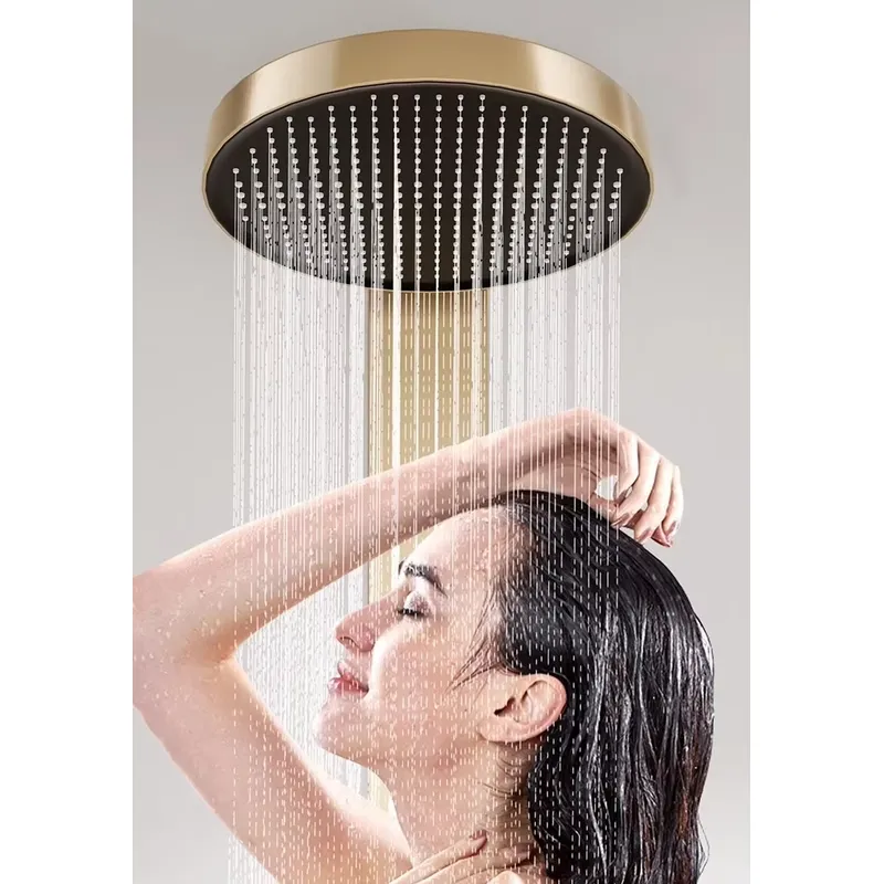 Messing-Regenduschpaneel-Set m – Spa & Wellness Earth City Москва Bewertung und Preis